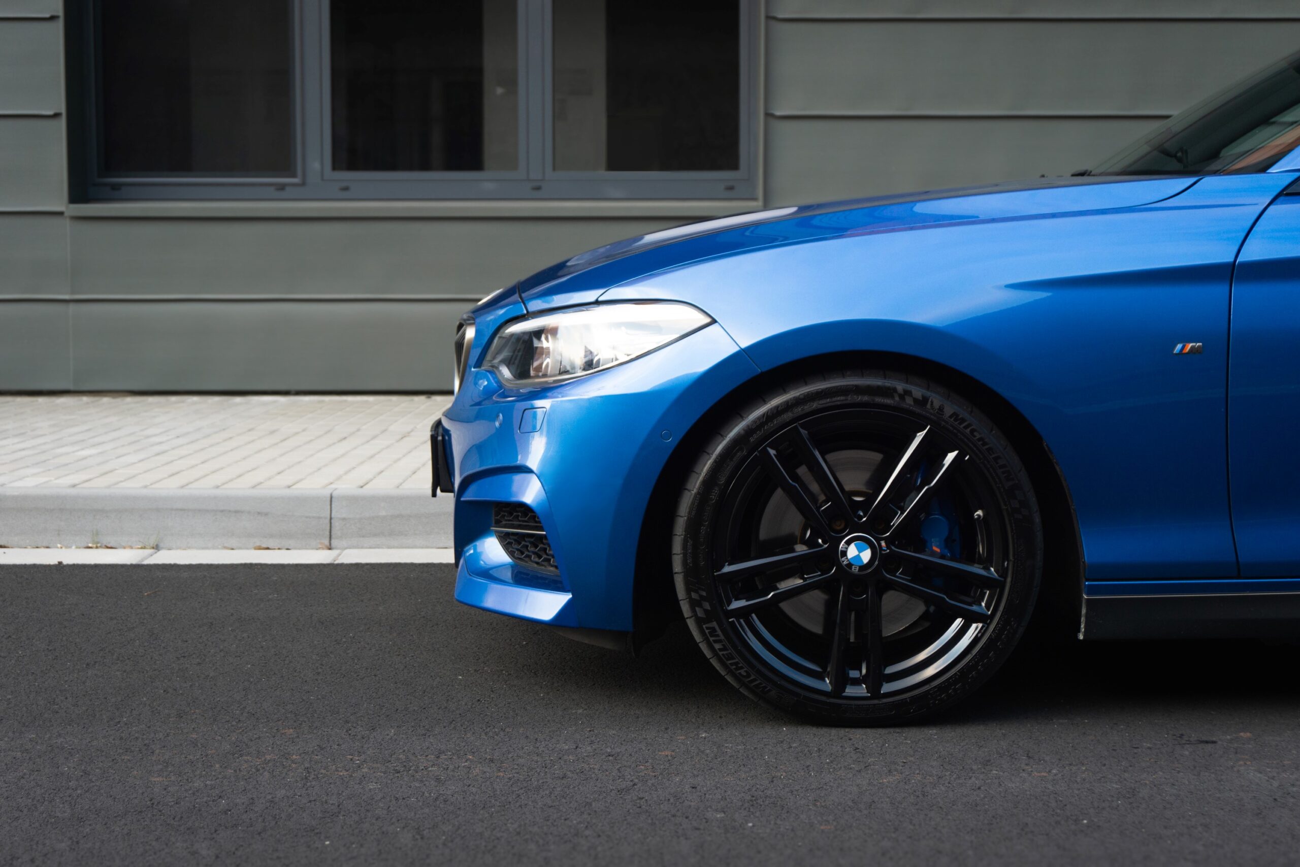 BMW M235i M240i F22 F23 FRONT BUMPER FLAPS LIP SPLITTER - Image 4
