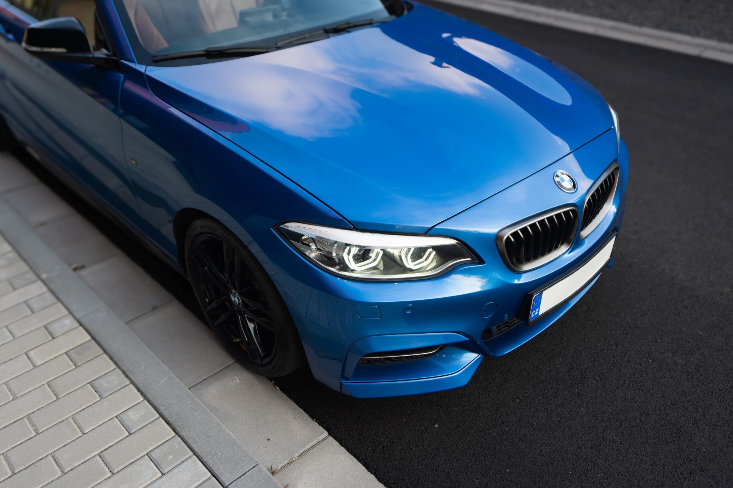 BMW M235i M240i F22 F23 FRONT BUMPER FLAPS LIP SPLITTER - Image 7