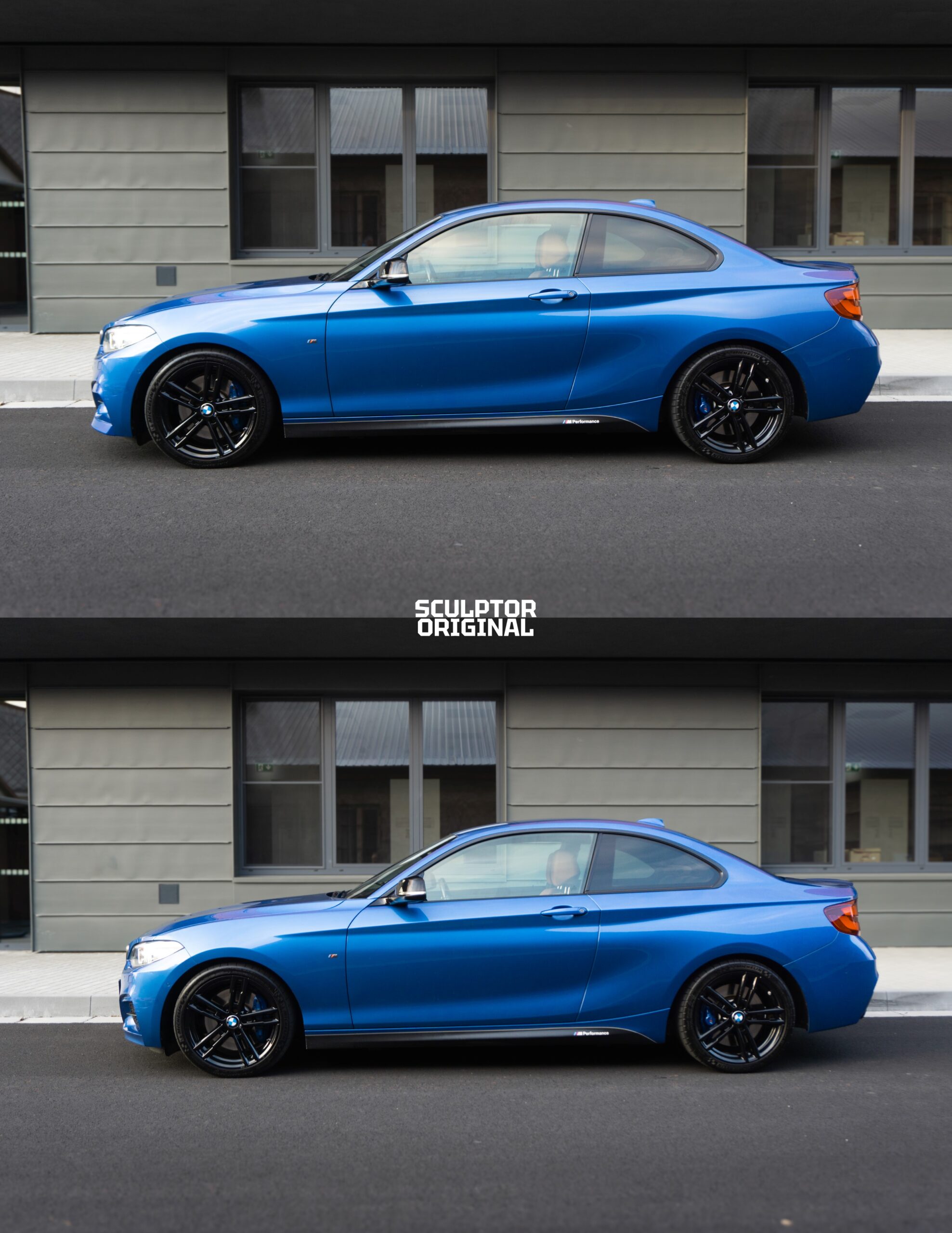BMW M235i M240i F22 F23 FRONT BUMPER FLAPS LIP SPLITTER - Image 10